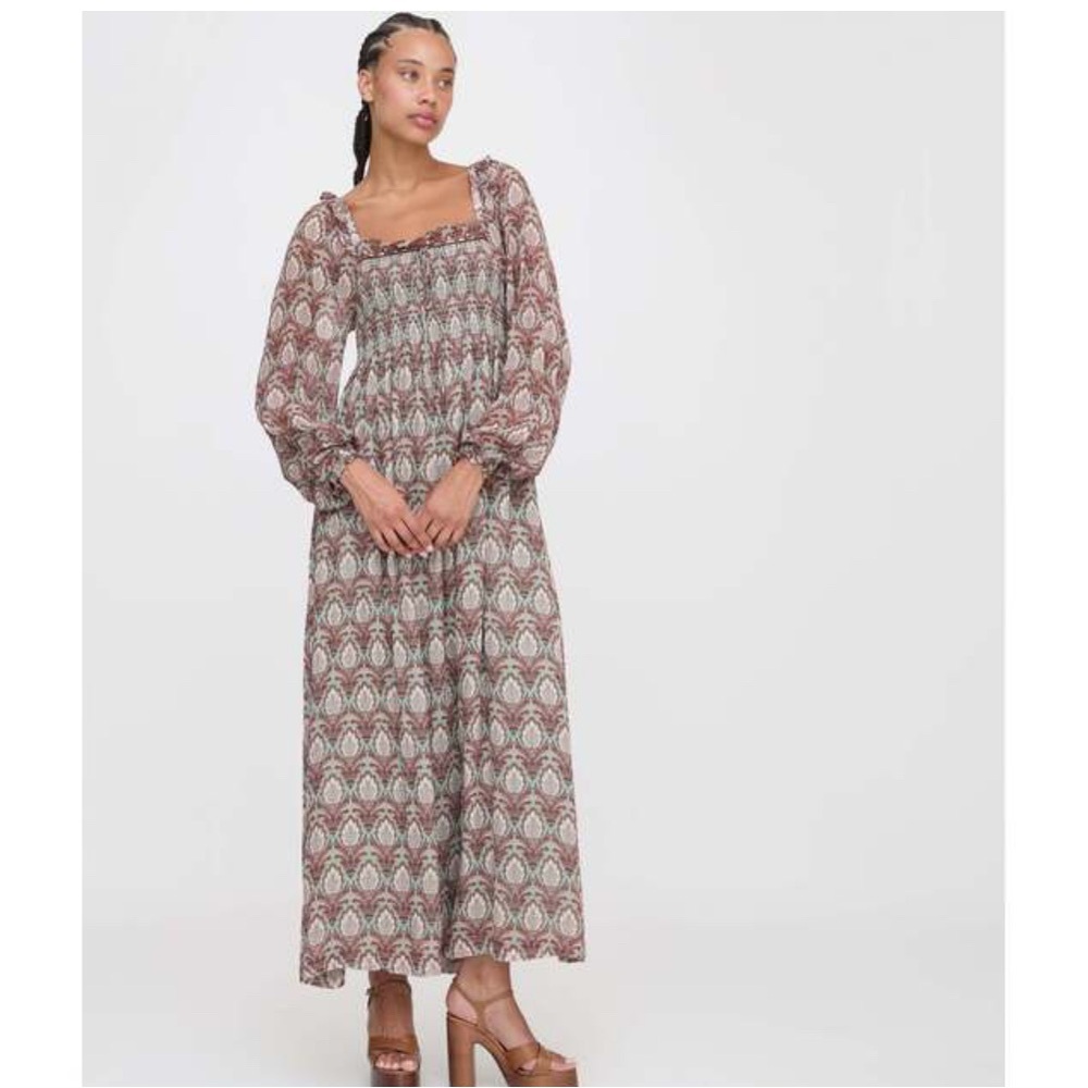 Hill House Scarlett Maxi Dress NWT
